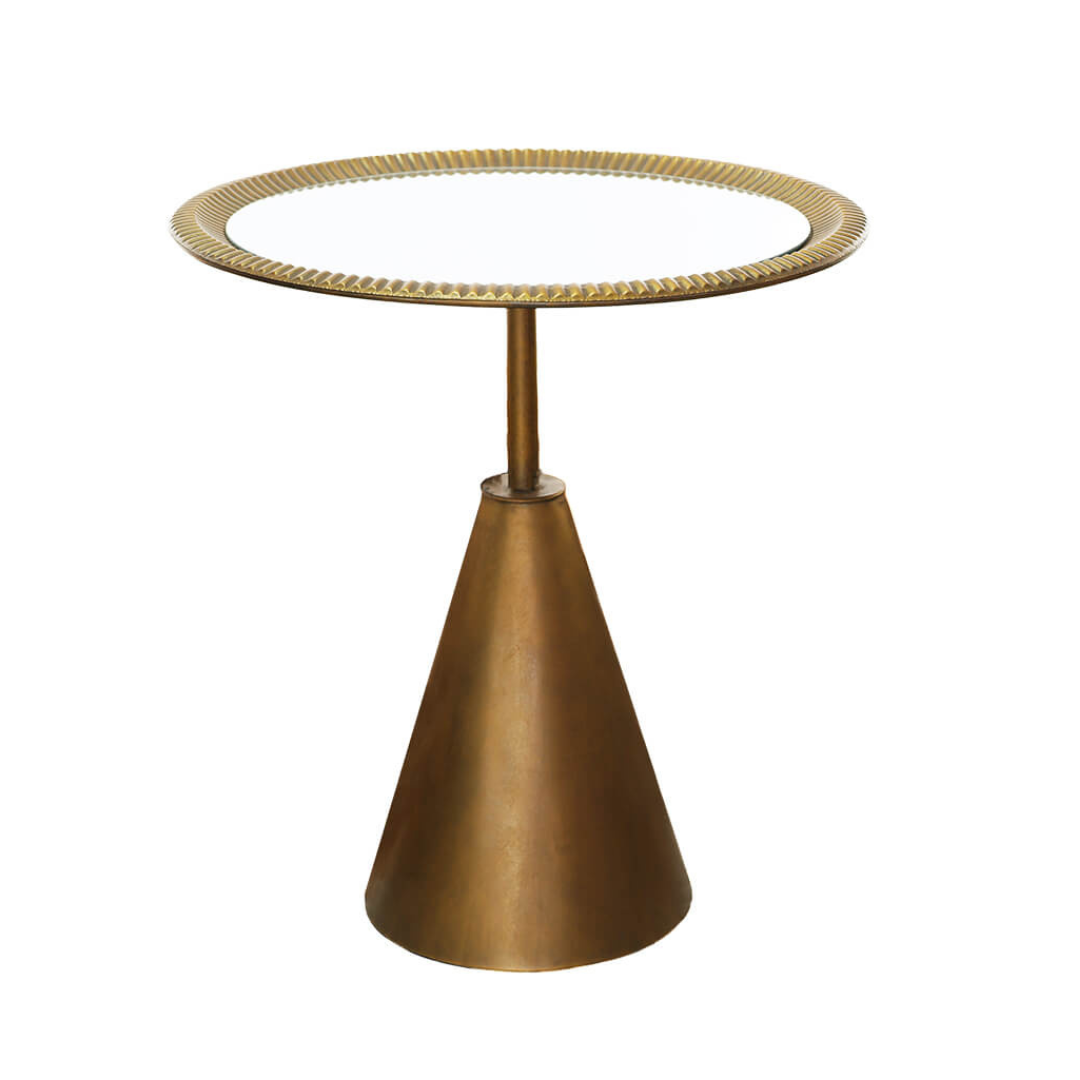 Tahani Modern Cone-Base Sid Table