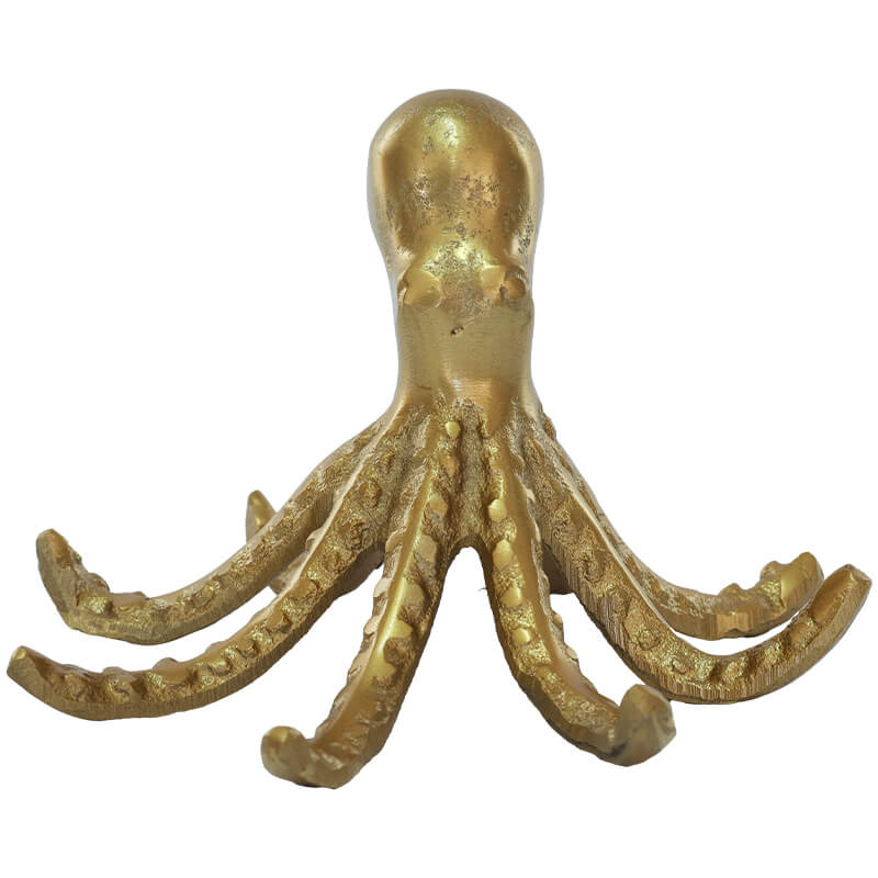 Octopus Metal Figurine