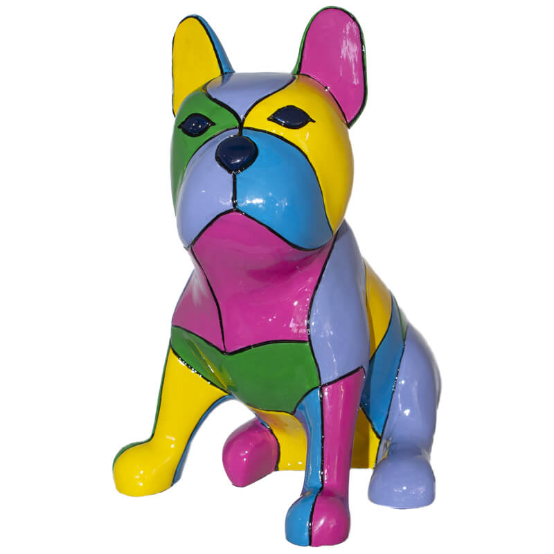Boston Terrier Pop Art Figurine