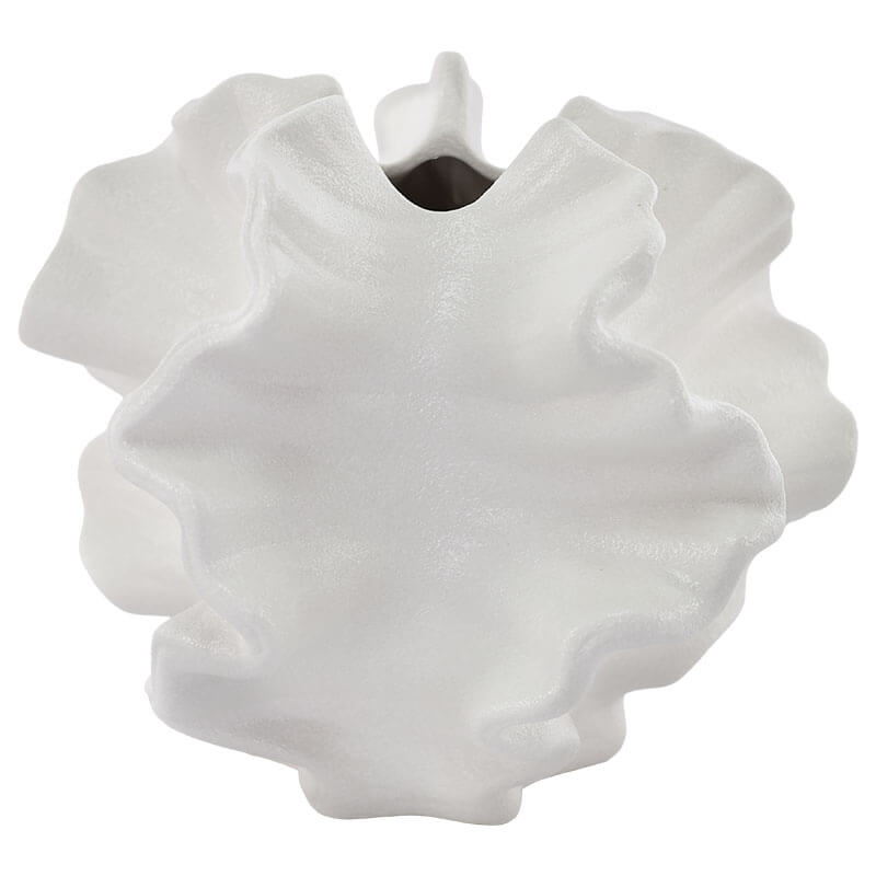 Leafy Shell Vase