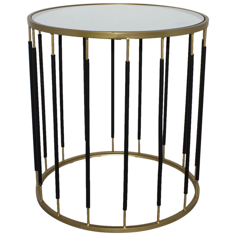 Paris Side Table With Mirror Top