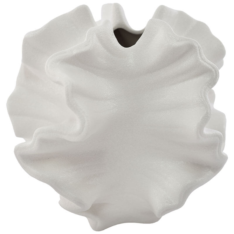 Leafy Shell Vase
