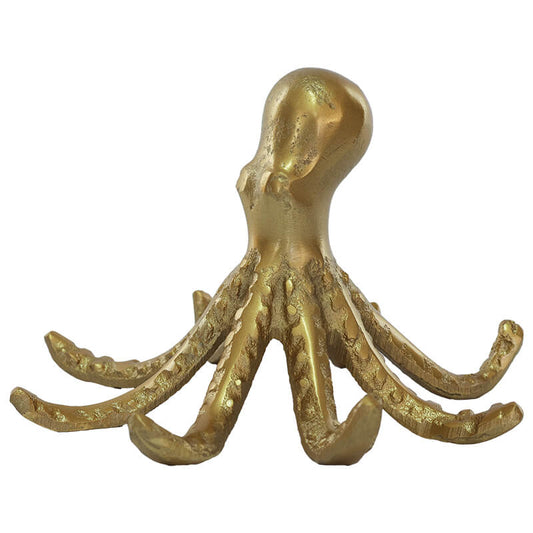 Octopus Metal Figurine