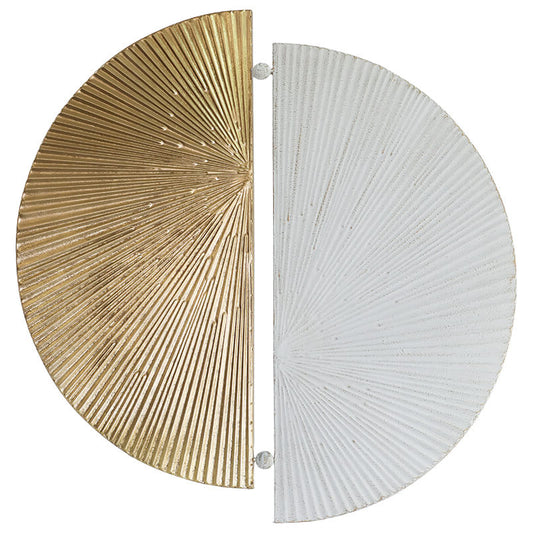 Solstice Dual-Tone Metal Wall Art