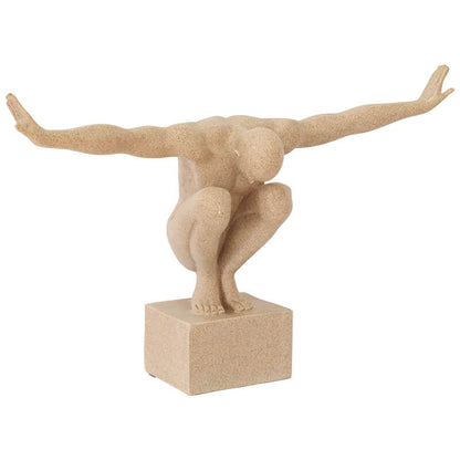 Atlas Poise Sculpture Sandstone Finish